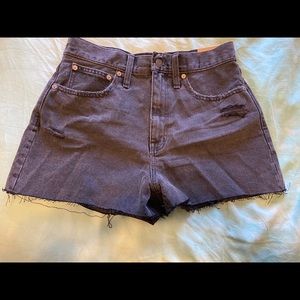 NWT Madewell Mom Jean Shorts Size 28